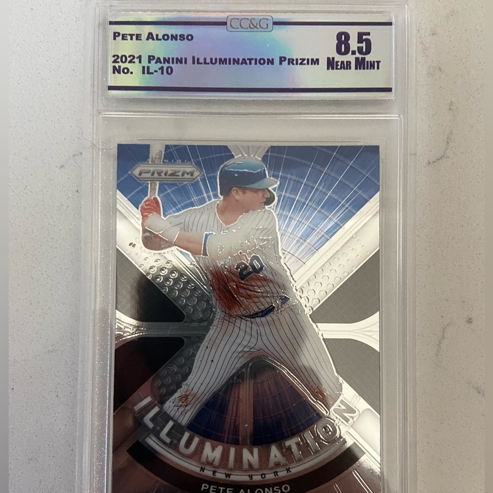 2021 Pete Alonso Illumination Graded 8.5